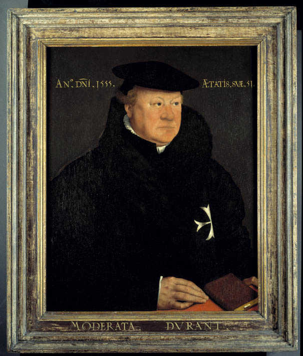 Portret van Wolter van Byler (1504-1560), BMH s00671b