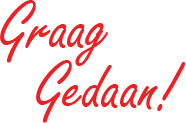 graag gedaan?